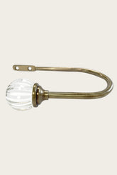 Laura Ashley Vivien Glass Curtain Embrace Antique Brass